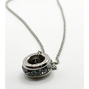 Brosway Tres‎ Jolie Stainless Smokey Crystal Necklace